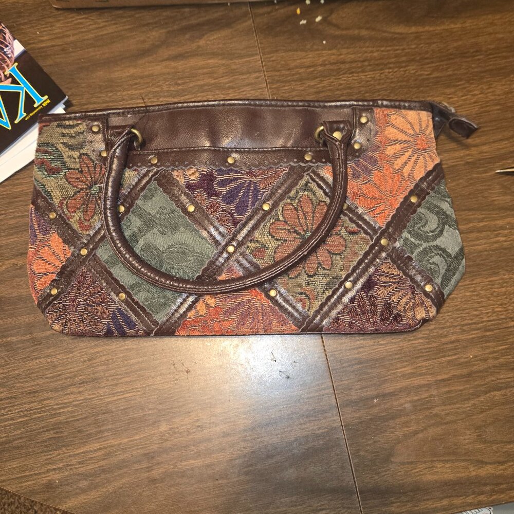 Relic Tapestry Patchwork Purse